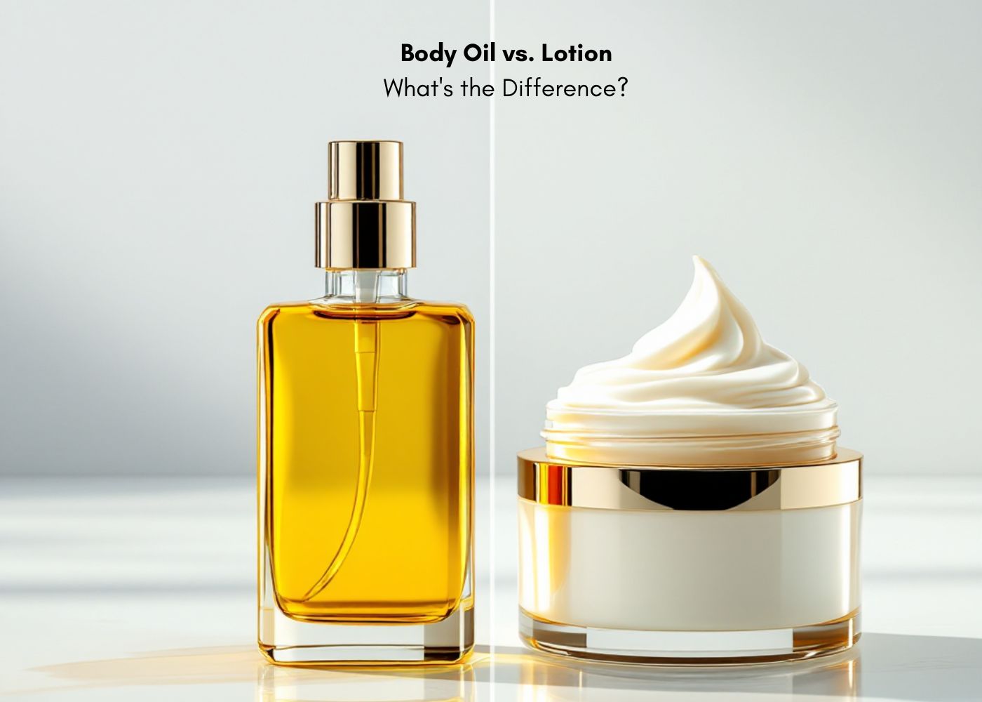 Body Oil vs. Lotion: What's the Difference?