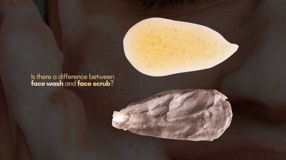 Learn Some Difference Between Face Wash And Face Scrub