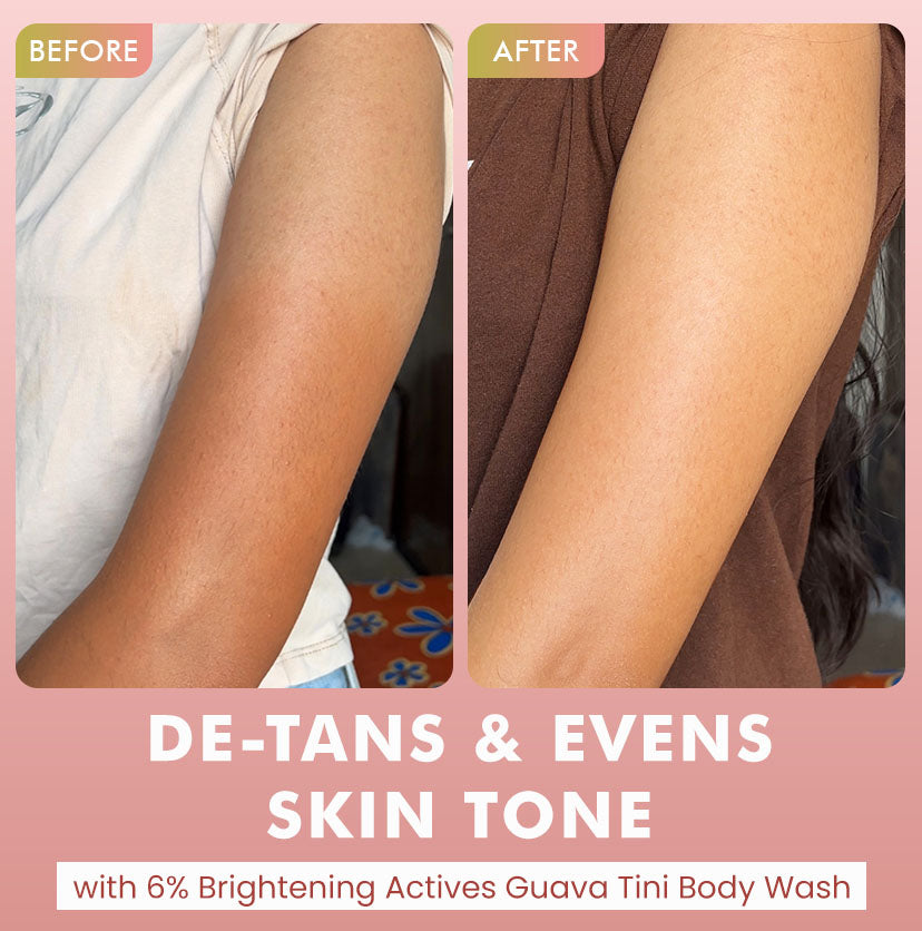 De-Tan & Exfoliating Body Washes (Set of 2)