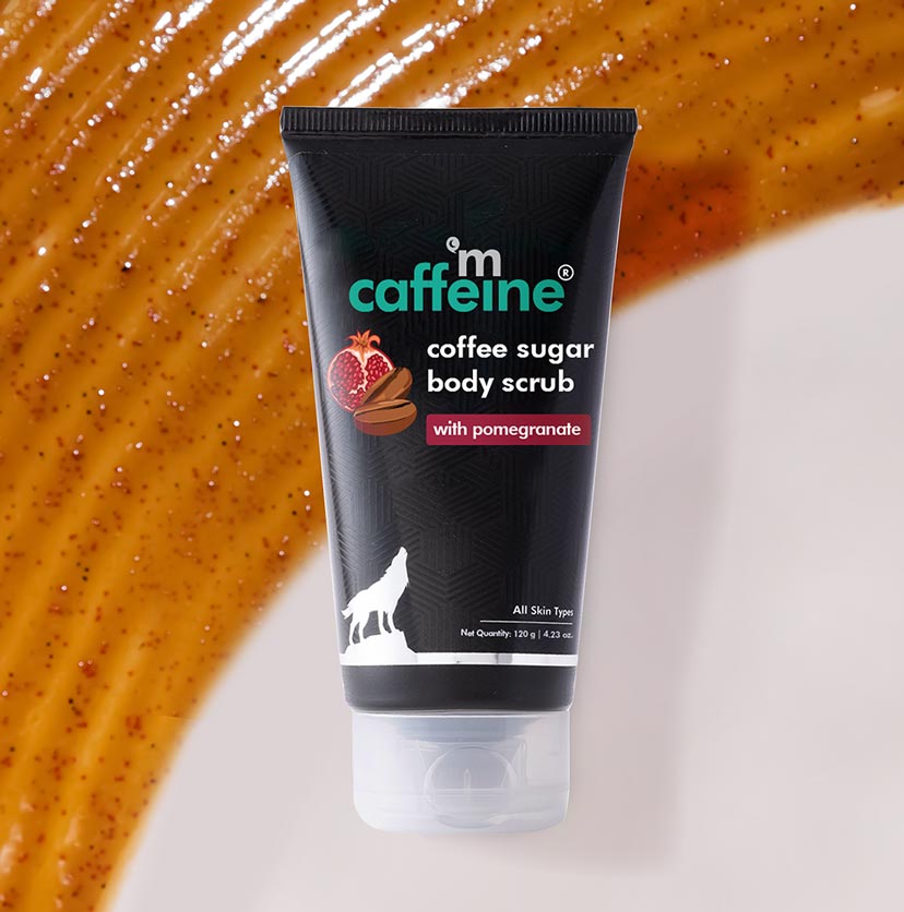 Coffee Sugar Body Scrub with Pomegranate - 120 g