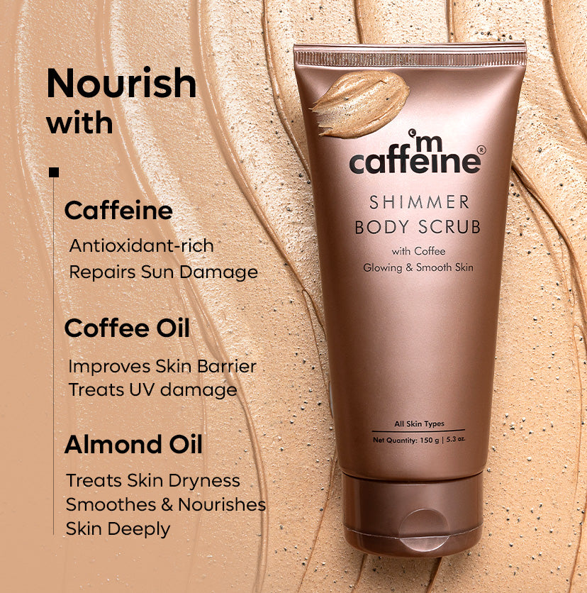 Shimmer Body Scrub with Coffee - 150 g
