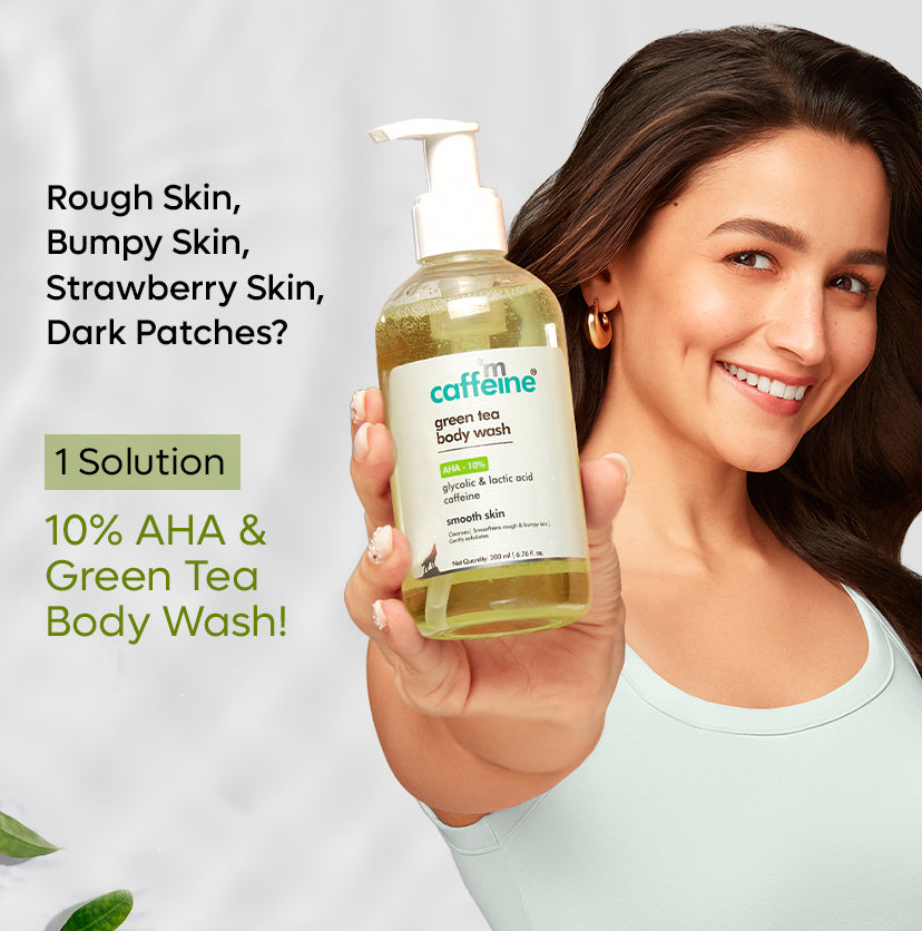 Green Tea & 10% AHA Body Wash - 200ml - Pack of 2