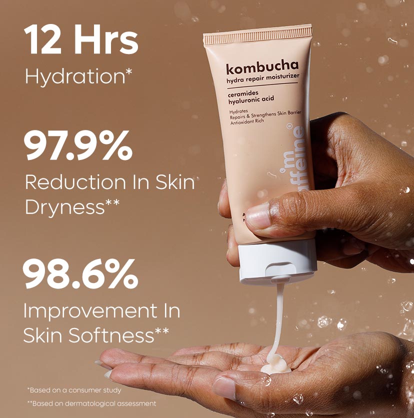 Kombucha Hydra Repair Face Moisturizer with Hyaluronic Acid & Ceramides - 50 ml