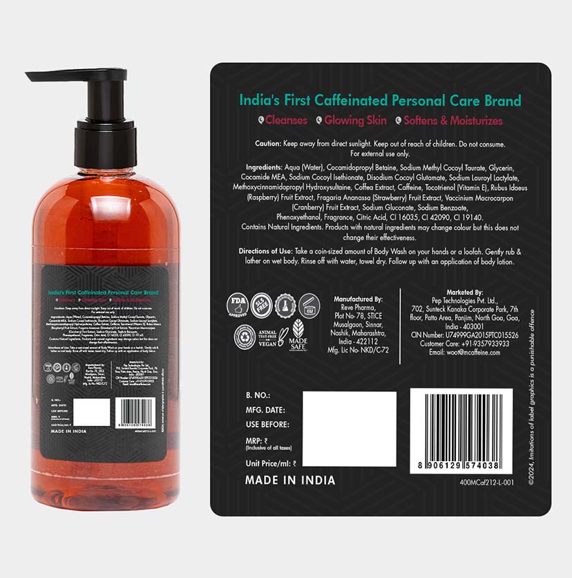 Super Saver Berries Body Wash Combo -2 x 400 ml