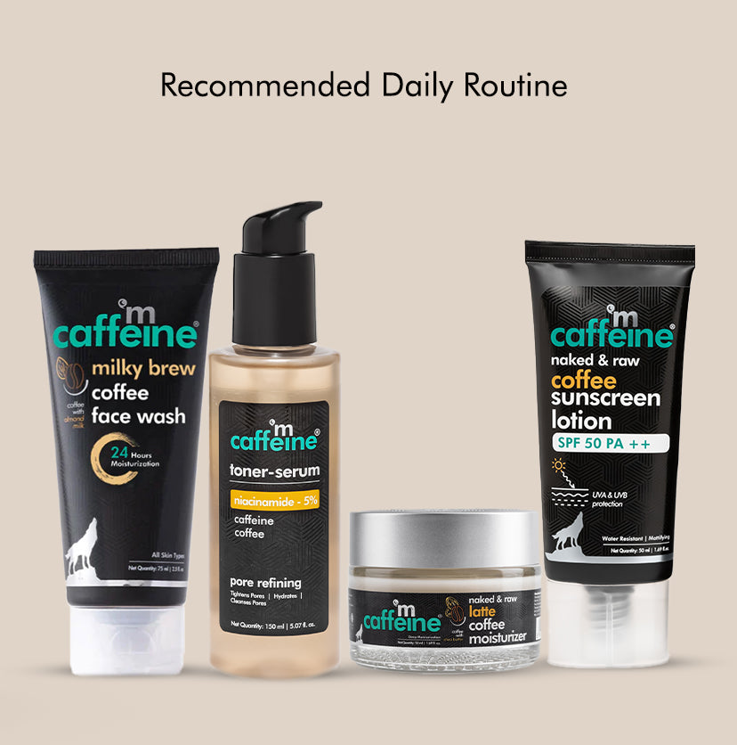 Latte Coffee Face Moisturizer with Shea Butter - Ceramide - Almond Milk - 50 ml