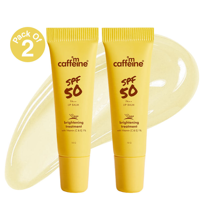 Lip Brightening Treatment SPF 50 PA++ with 1% Vitamin C & E - Pack of 2