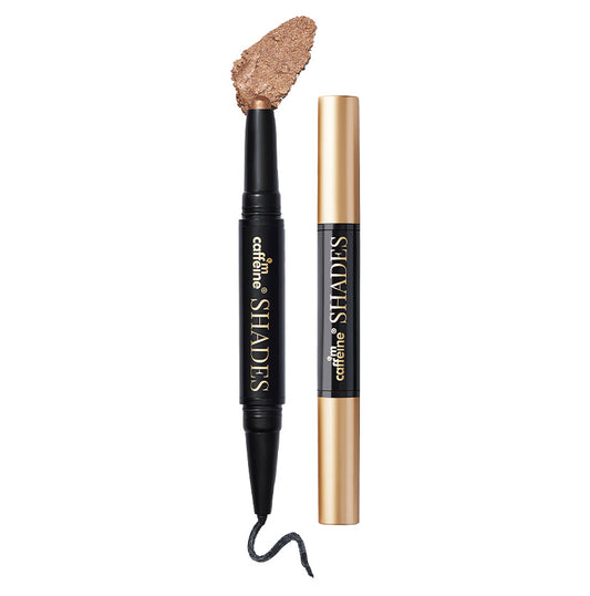 Duo-Verse 2-in-1 Kajal + Eyeshadow - Golden Hour & Black Magic, 1g & 0.25g
