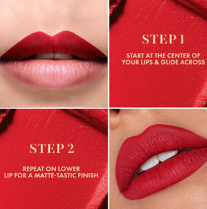 Creamy Matte Kiss Bullet Lipstick - Maroon Mimosa