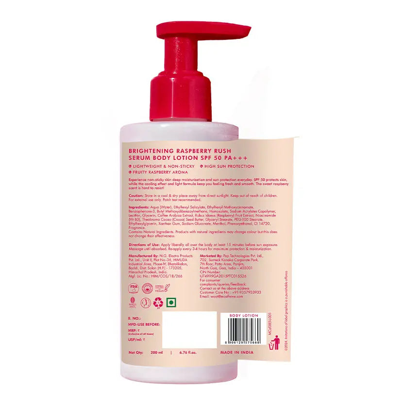 Brightening Sunscreen SPF 50 PA+++ Lotion - 200 ml