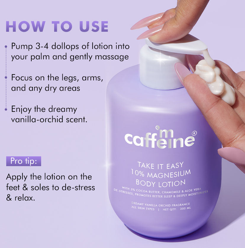 Take It Easy 10% Magnesium Body Lotion