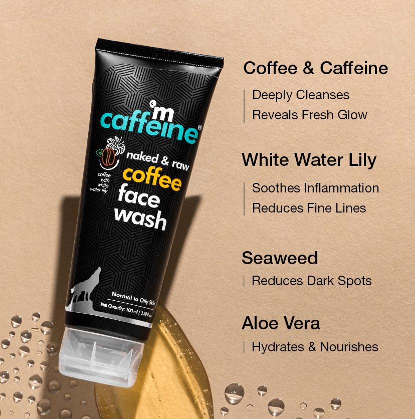 Coffee Face Wash For Reveals Fresh Glow