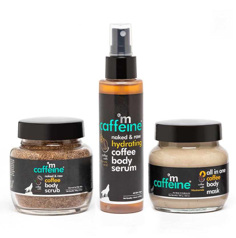Buy Coffee Body Scrub With Coconut Extract Online In India – mCaffeine