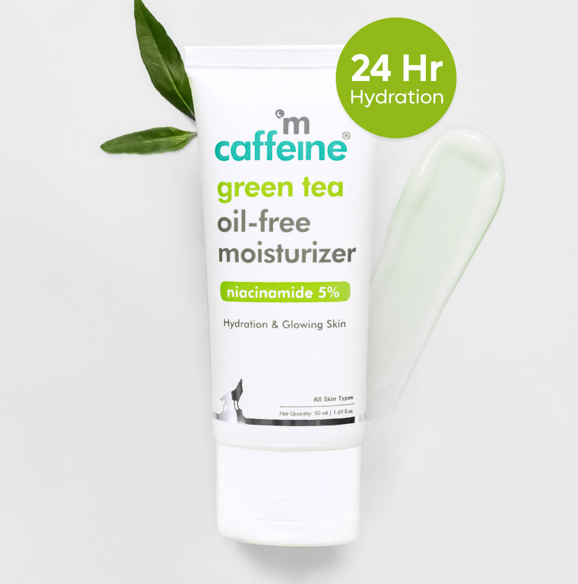 Green Tea Oil-Free Moisturizer with 5% Niacinamide - 50 ml