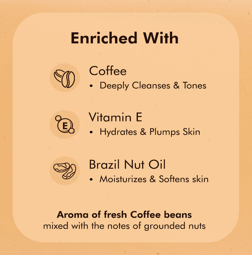 Coffee Body Wash + GT Body Lotion