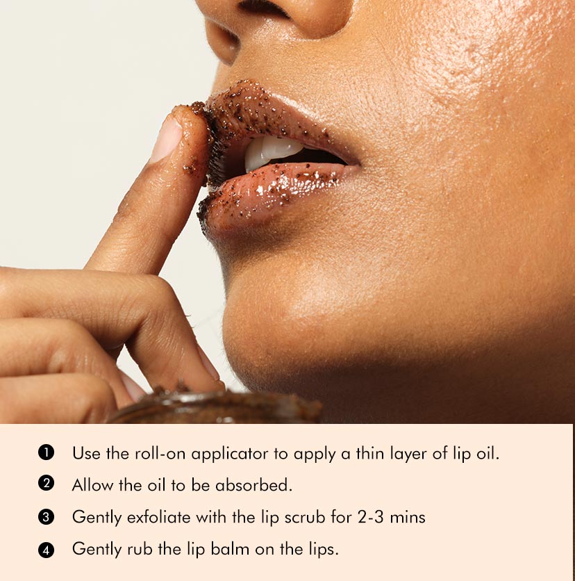 mCaffeine Coffee Lip Kit For Chapped & Pigmented Lips