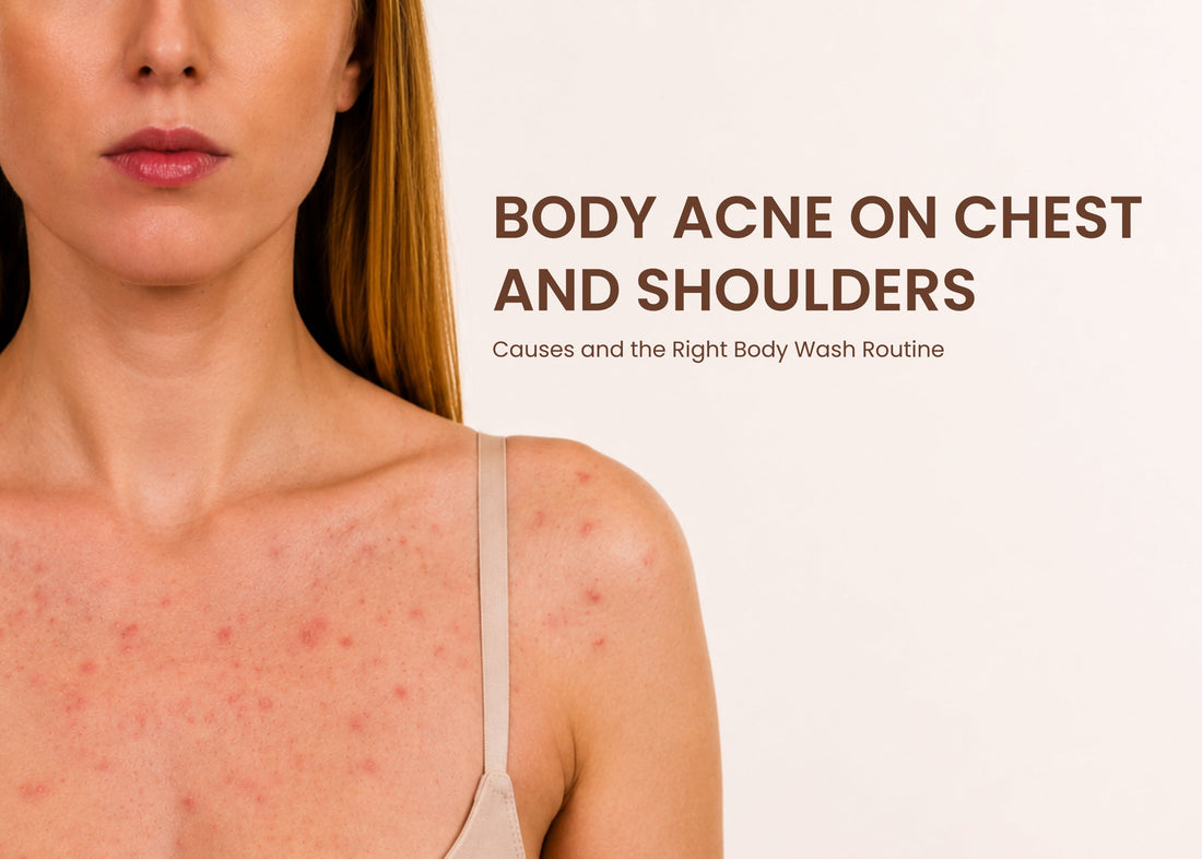 Body Acne on Chest and Shoulders: Causes and the Right Body Wash Routine
