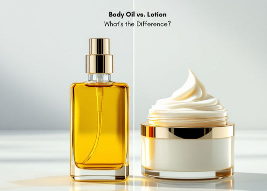 Body Oil vs. Lotion
