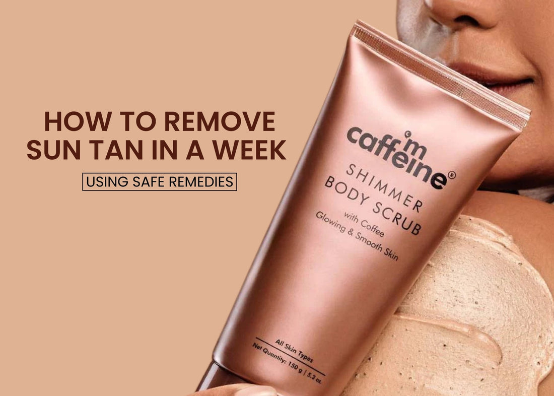 How to Remove Sun Tan in a Week Using Safe Remedies mCaffeine How to Remove Sun Tan in a Week Using Safe Remedies mCaffeine
