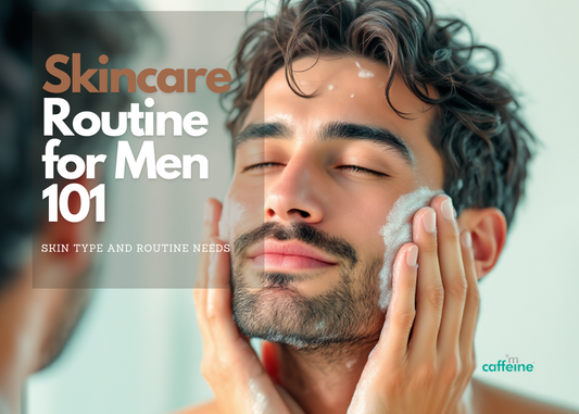 Skincare routine for men