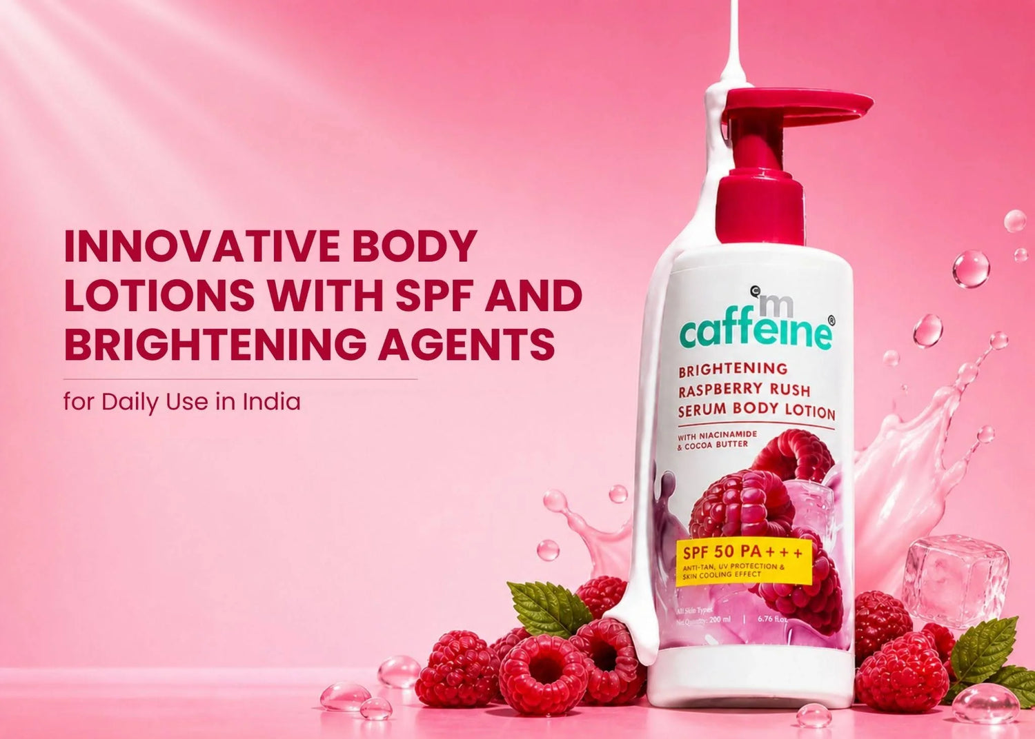 Innovative Body Lotions with SPF and Brightening Agents for Daily Use in India
