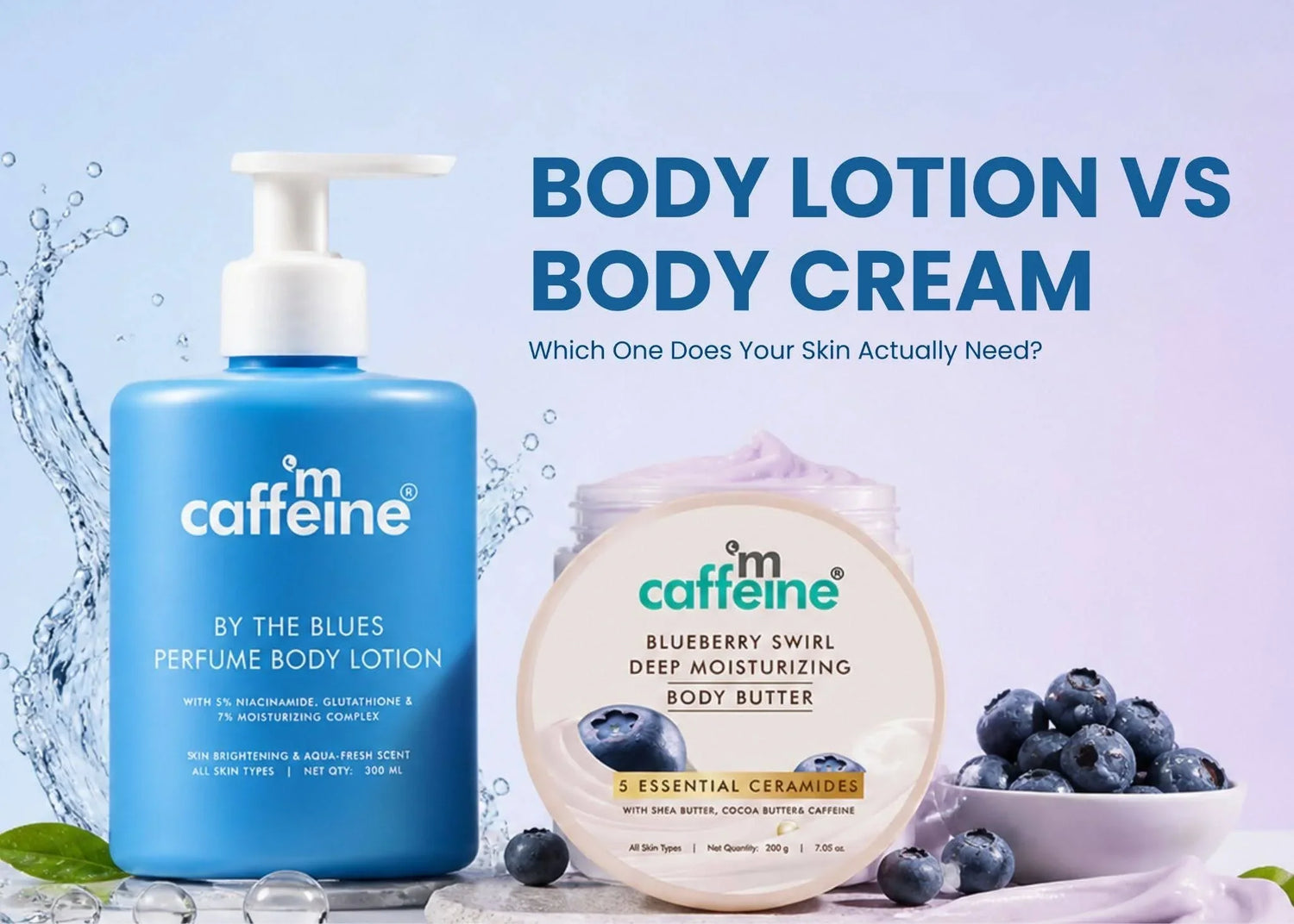 Body Lotion vs Body Cream: Which One Does Your Skin Actually Need?