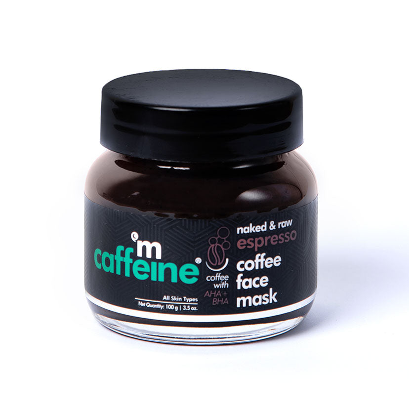 Espresso Coffee Face Mask with Natural AHA & BHA | All Skin Types - 100g