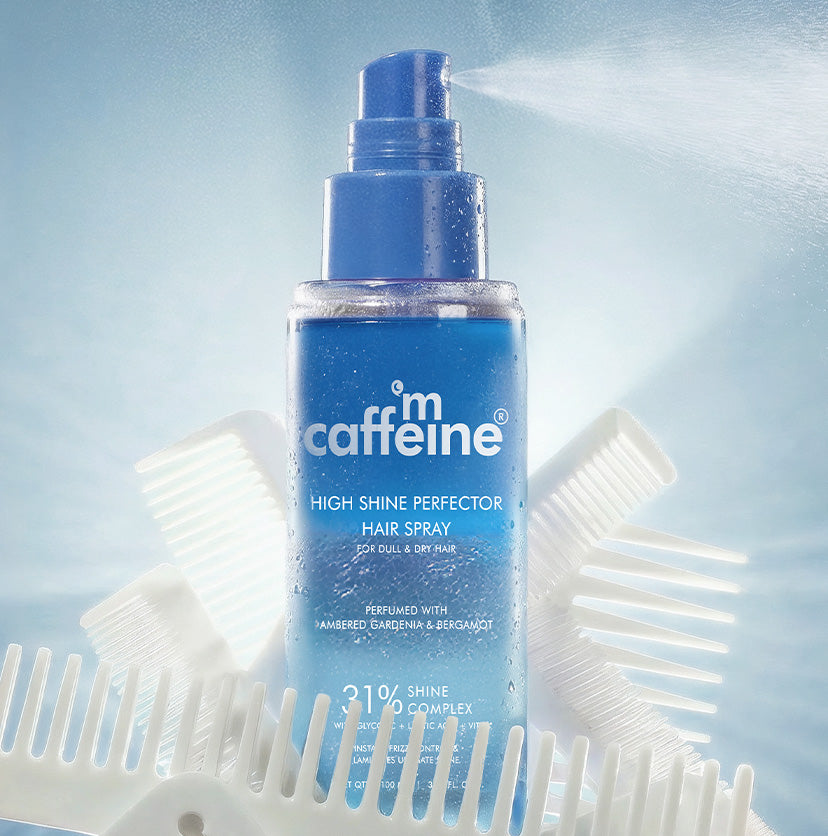 Anti-Frizz Perfume Hair Spray , 31% Shine Complex For Instant Gloss