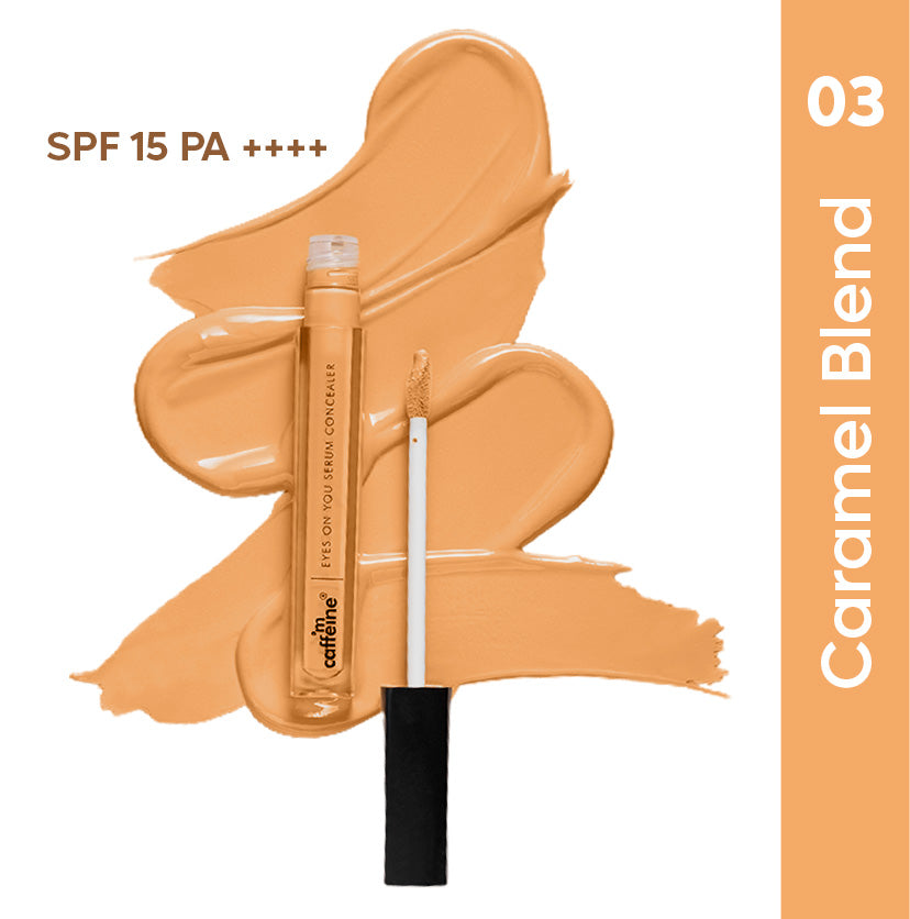 Eyes On You Serum Concealer | Brightens Under Eye & Reduces Dark Circles - Caramel Blend - 5ml