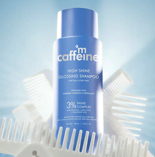 High Shine Glossy Hair Shampoo  3% Shine Complex