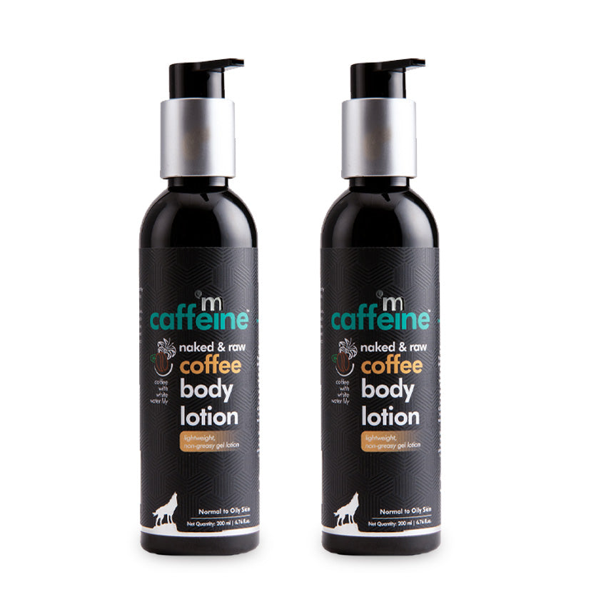 Coffee Body Lotion | Light Moisturization | Normal to Oily Skin - 200 ml - Pack Of 2