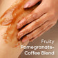 Coffee Sugar Body Scrub with Pomegranate - 120 g