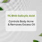 Green Tea & 1% BHA-Salicylic Acid Body Wash | Controls Body & Back Acne - 200 ml