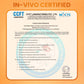 mCaffeine Caramel Eclairs Coffee Body Scrub 175 g - third-party in-vivo clinical study certificate