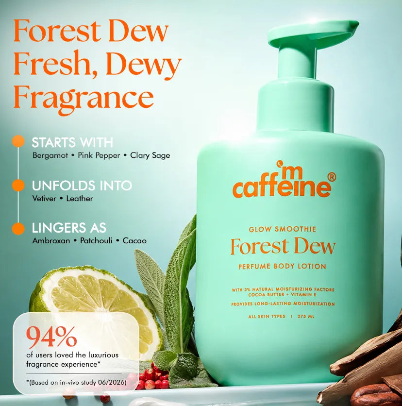 Forest Dew 3% NMF Serum Perfume Body Lotion - 275ml