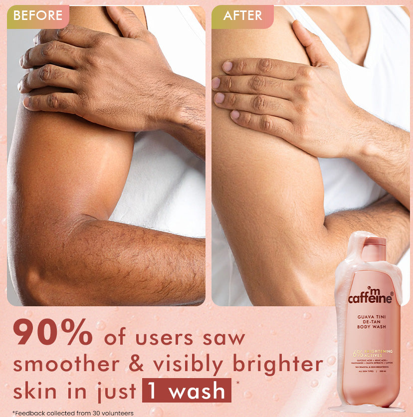 De-Tan & Exfoliating Body Washes (Set of 2)