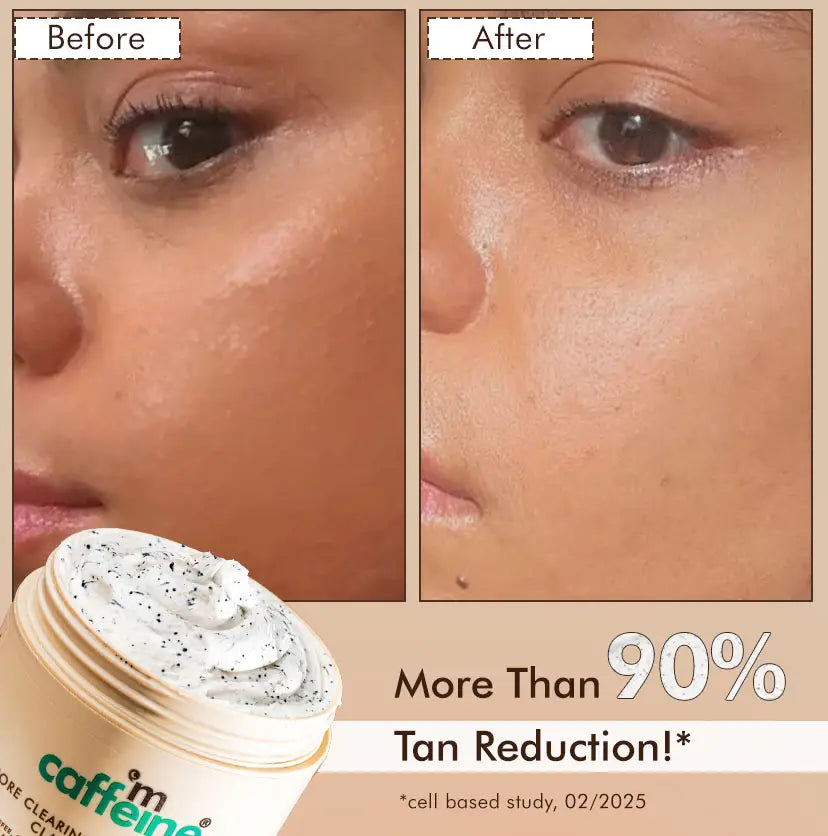 Pore Cleanse Coffee Cookie Detan Face Mask - 100gm