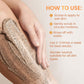 mCaffeine Caramel Eclairs Coffee Body Scrub 175 g - how to use panel with the scrub spread along a forearm