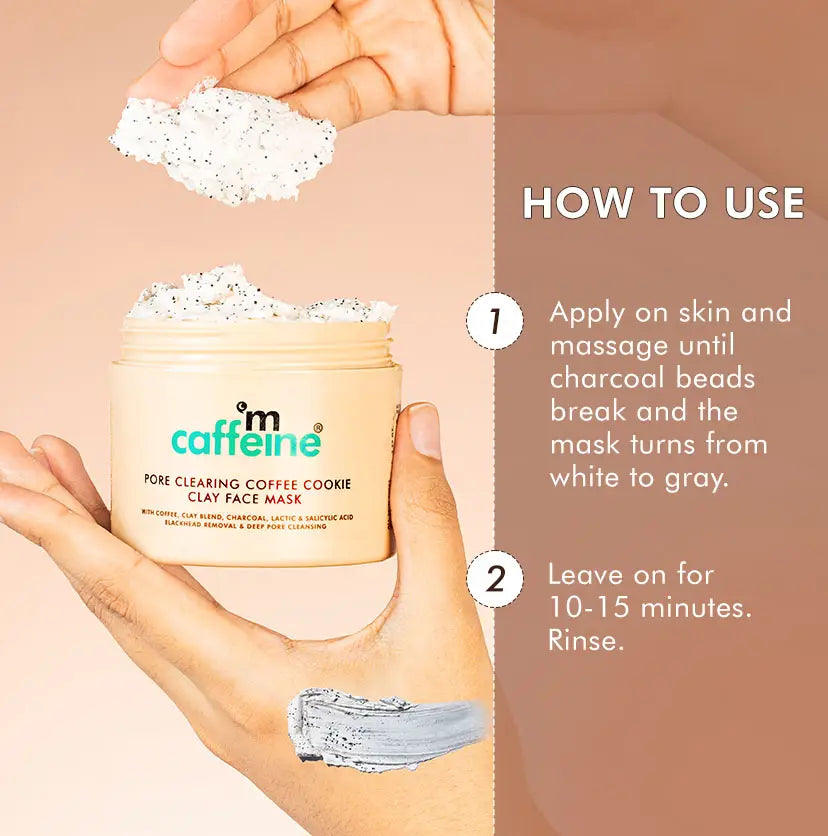Pore Cleanse Coffee Cookie Detan Face Mask - 100gm