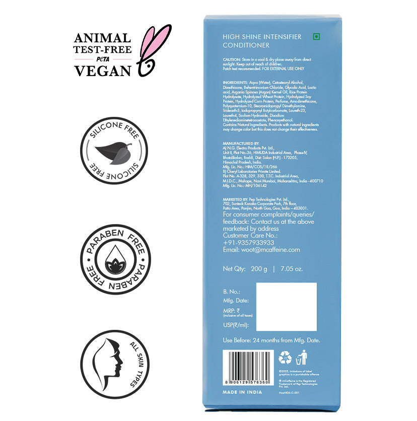 Shine Intensifer Glossy Hair Conditioner | 10% Shine Complex