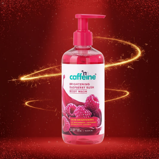 Brightening Body Wash | 5% Niacinamide & Raspberry Extracts (300ml)