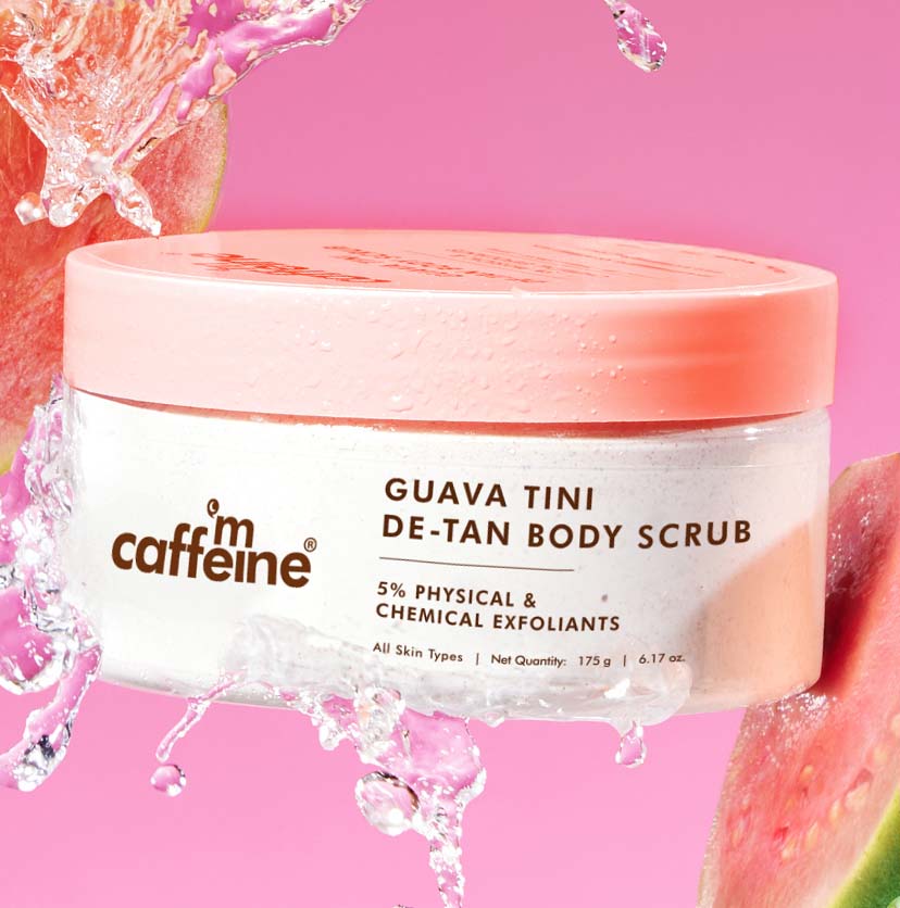 Guava Tini De-Tan Body Scrub - 175gm