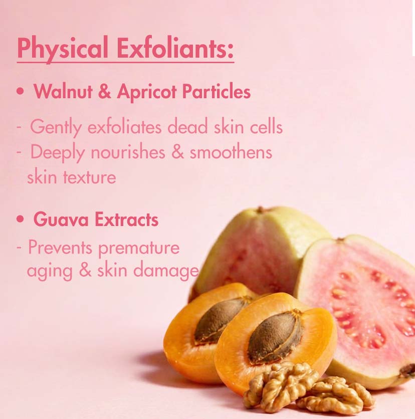 Guava Tini De-Tan Body Scrub - 175gm
