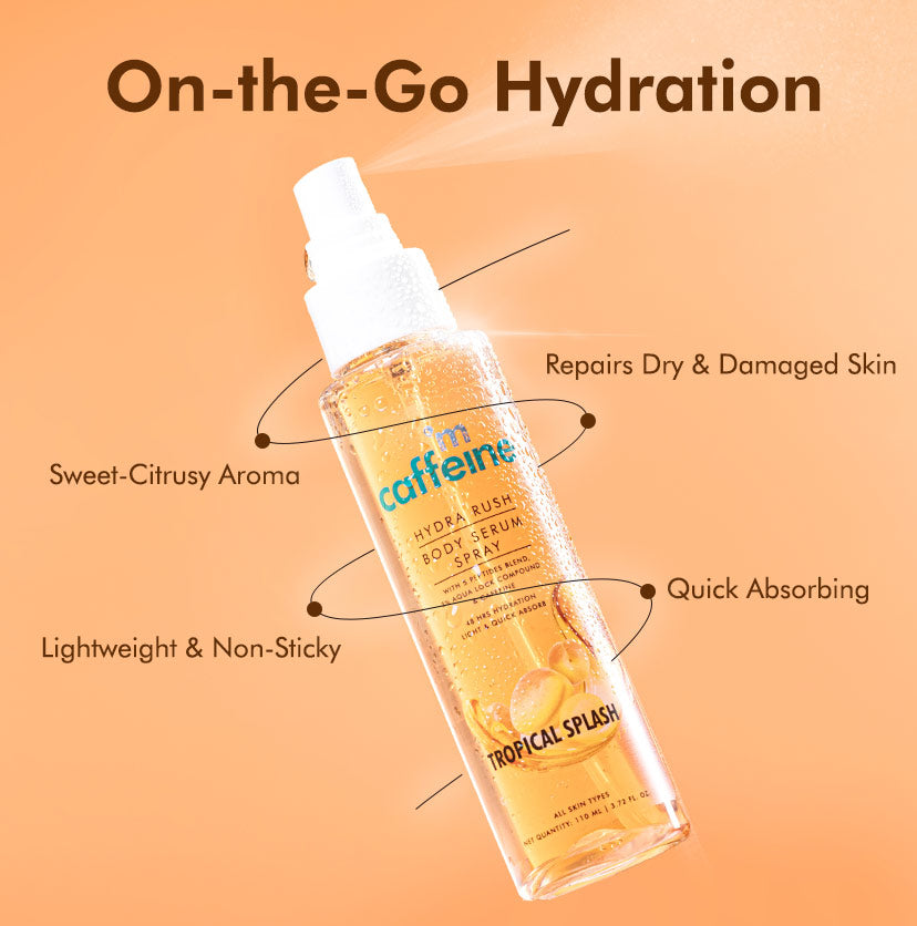 Hydra Rush Body Serum Spray - Tropical Splash - 110ml