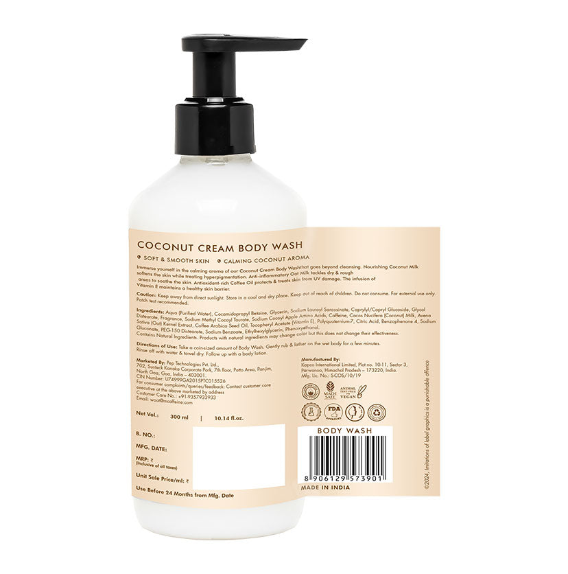 Coconut Cream Body Wash - 300 ml