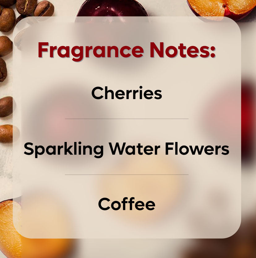 Cherry Affair Energizing Coffee Body Mist | Fruity-Floral Long-lasting Fragrance - 100 ml