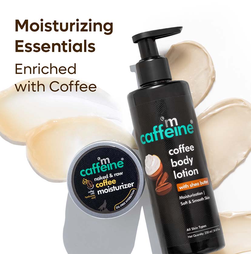 Coffee Body Lotion & Coffee Face Moisturizer Duo