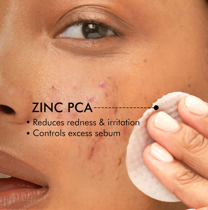 2% Salicylic Acid Serum Clear Skin Acne Pads with Matcha Tea - 40 N (x1)