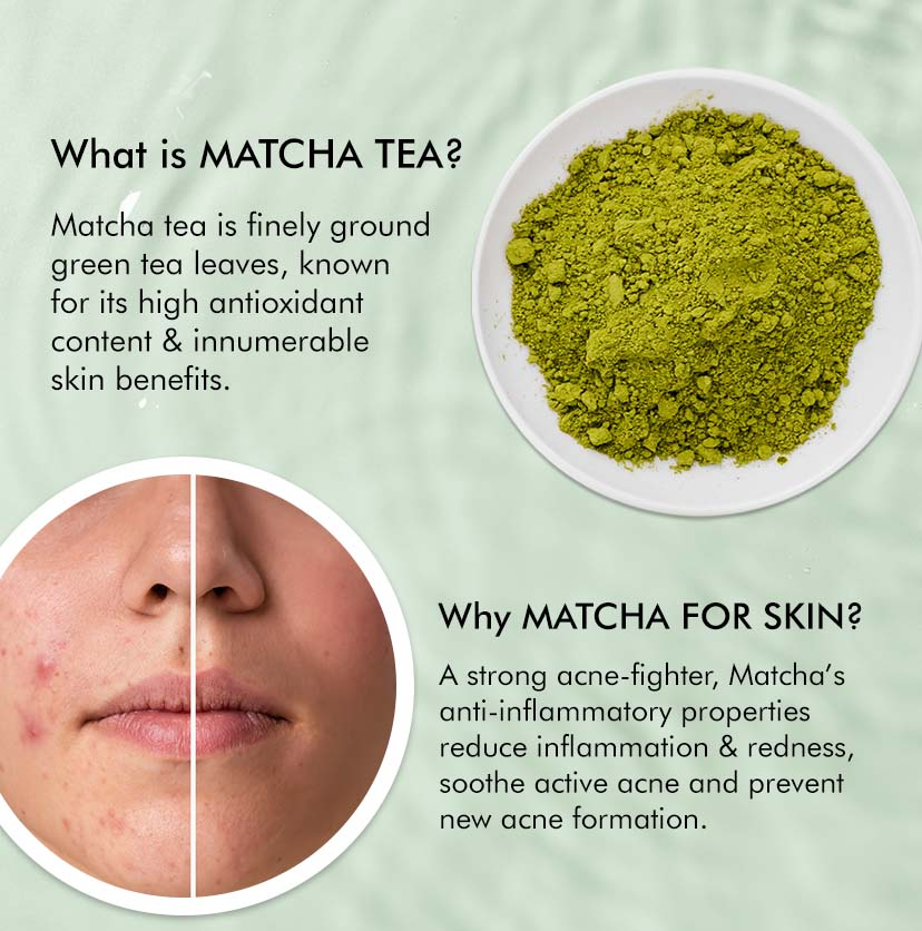 Matcha Tea Hydrocolloid Acne Patches with 0.5% Salicylic Acid | Reduces Acne in 2 Uses - 3 Sizes (24N)