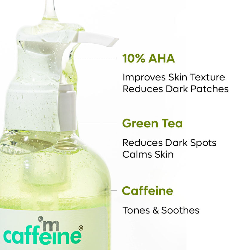 Green Tea & 10% AHA Body Wash - 200ml - Pack of 2