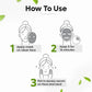 Fruit AHA Mix Green Tea Sheet Mask for Acne & Oil Control - 20g
